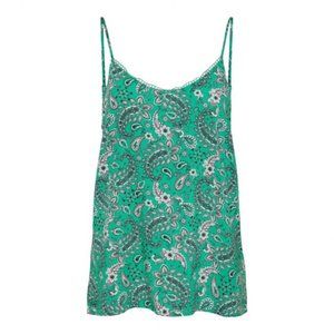 NWT - Vero Moda Print Green Top